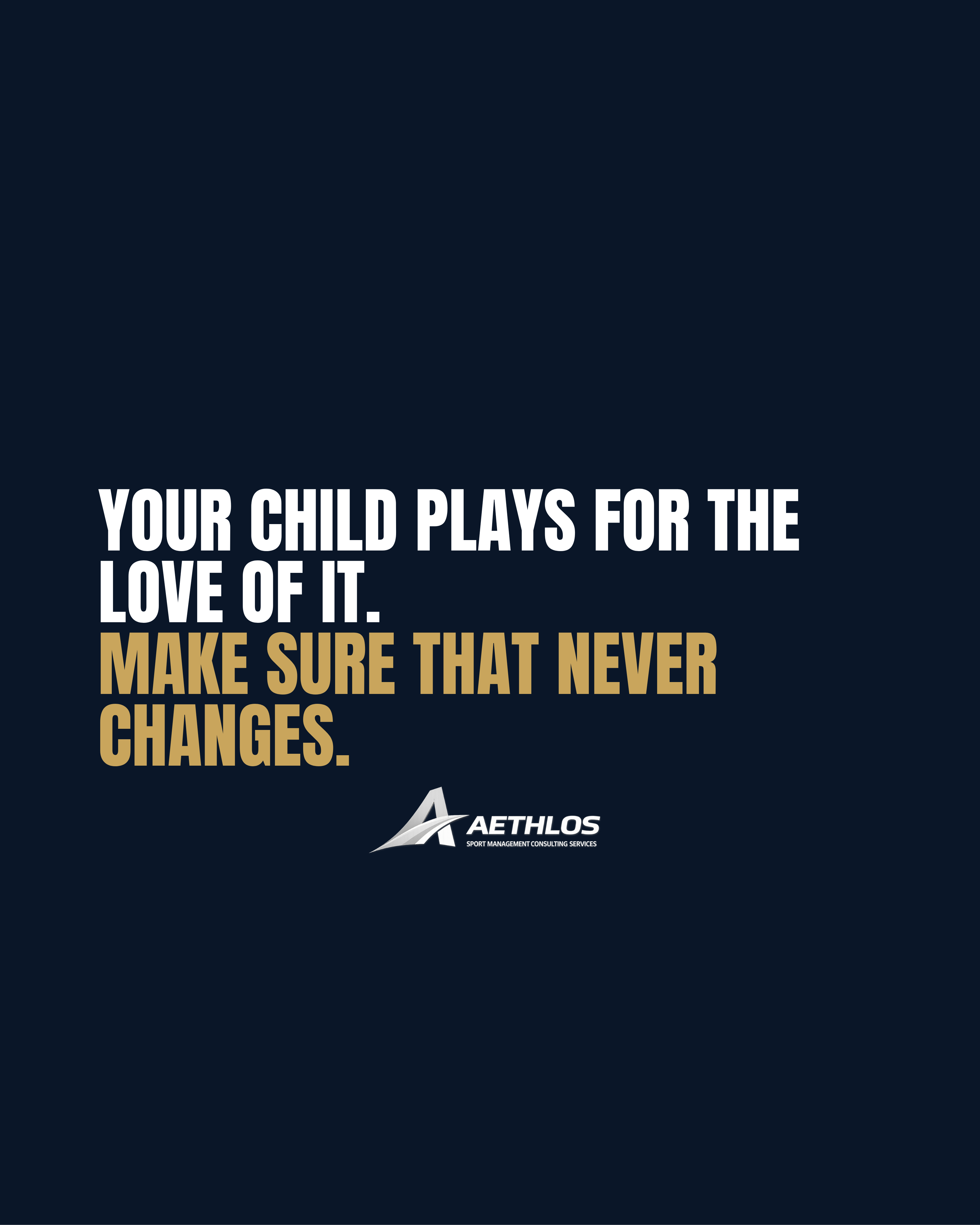 Your Child's Love of Sport Is the Foundation of Everything. Here's What Puts It at Risk.
